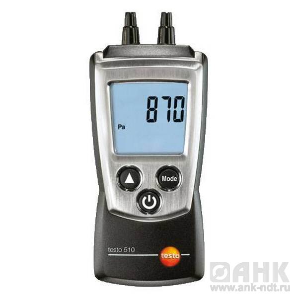 Прибор для измерения давления жидкости или газа Testo 510